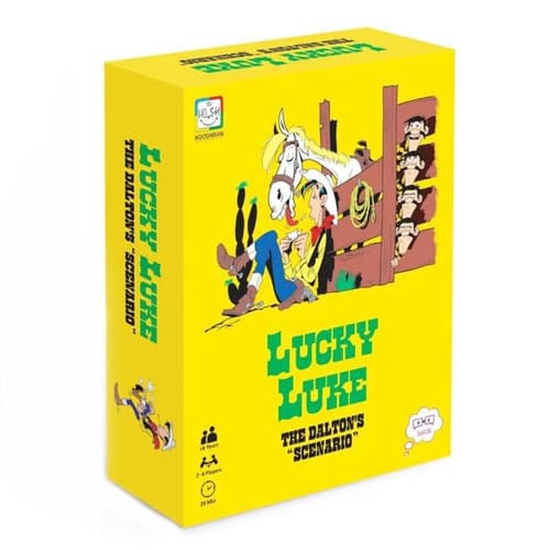 بازی فکری لوک خوششانس (Lucky Luke) – نسخه The Dalton’s Scenario | بازی کارتی و استراتژیک جذاب برای خانوادهها و دورهمیها