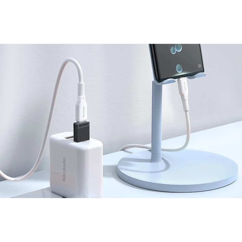 مبدل مک دودو OT-6970 USB 3.0 به USB-C | انتقال داده 480Mbps — تصویر ۲