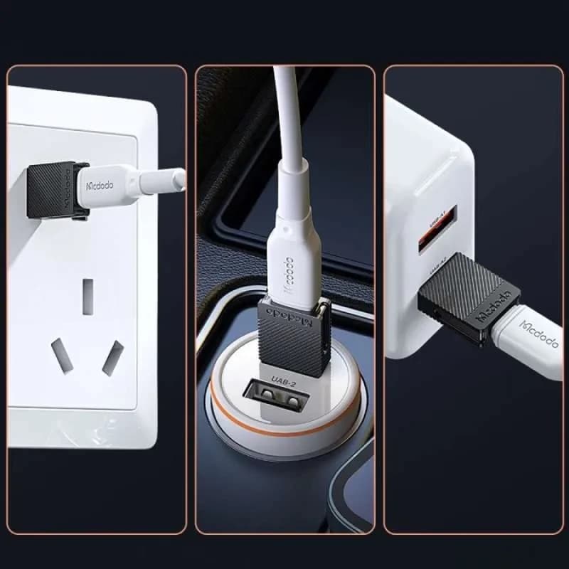 مبدل مک دودو OT-6970 USB 3.0 به USB-C | انتقال داده 480Mbps — تصویر ۶