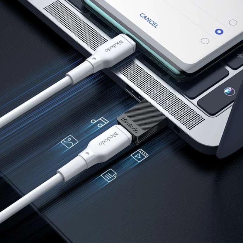مبدل مک دودو OT-6970 USB 3.0 به USB-C | انتقال داده 480Mbps — تصویر ۳