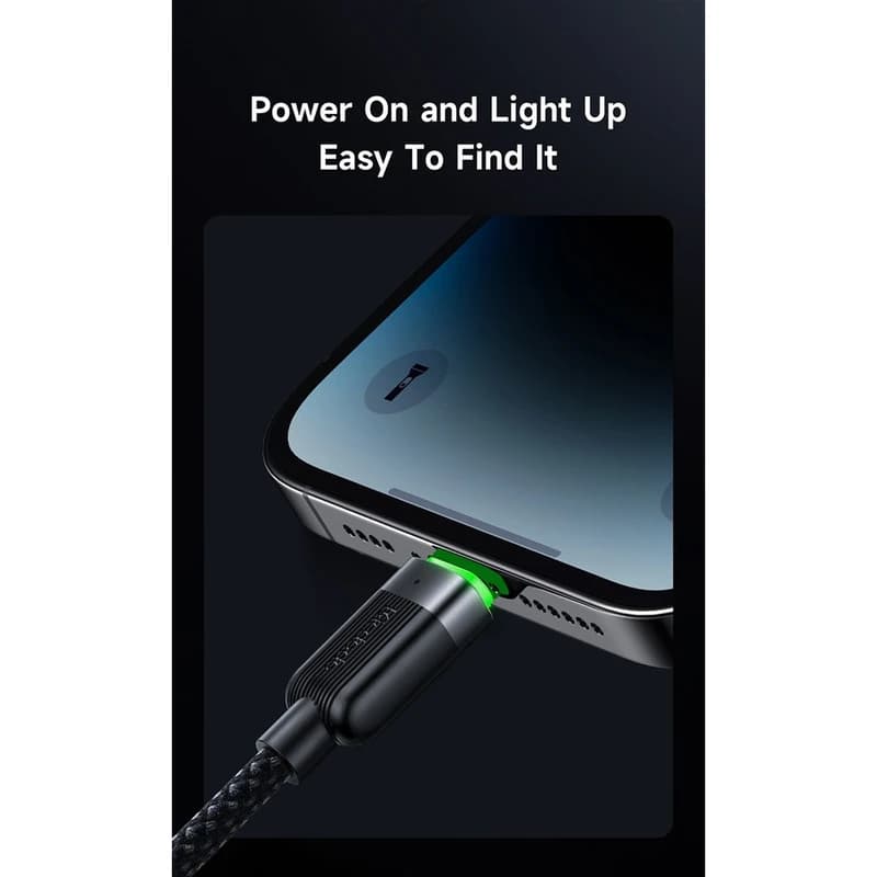 کابل مک دودو CA-2010 تایپ C به لایتنینگ | 36 وات و CarPlay مگنتی جمع شو — تصویر ۸