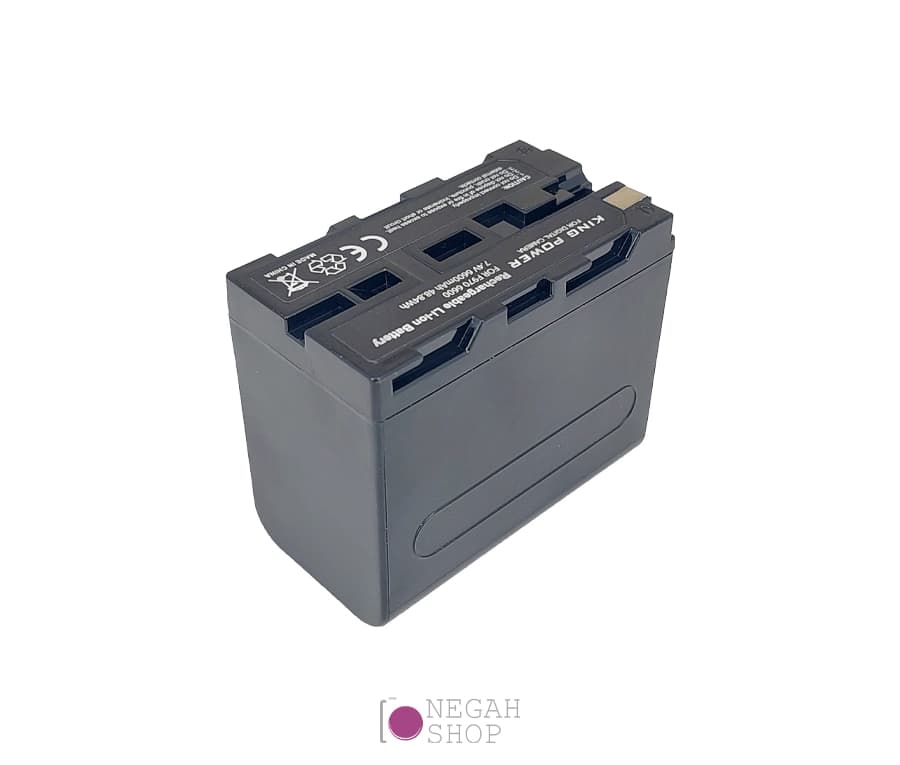 باتری دوربین King Power مدل NP-F970 با ظرفیت 6600 میلی آمپر — تصویر ۸