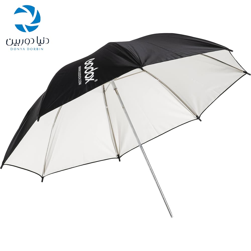 چتر داخل سفید گودکس Godox Reflector Umbrella (Black/White,101CM) UB-004 — تصویر ۲
