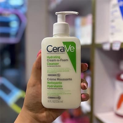 ژل شوینده صورت سراوی (اصل) مدل Cream to Foam Cleanser — تصویر ۲