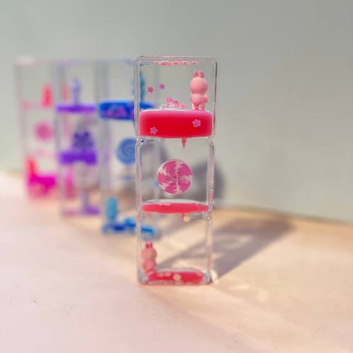 ساعت ژله‌ای چرخان فانتزی | Rotating Jelly Liquid Timer — تصویر ۶