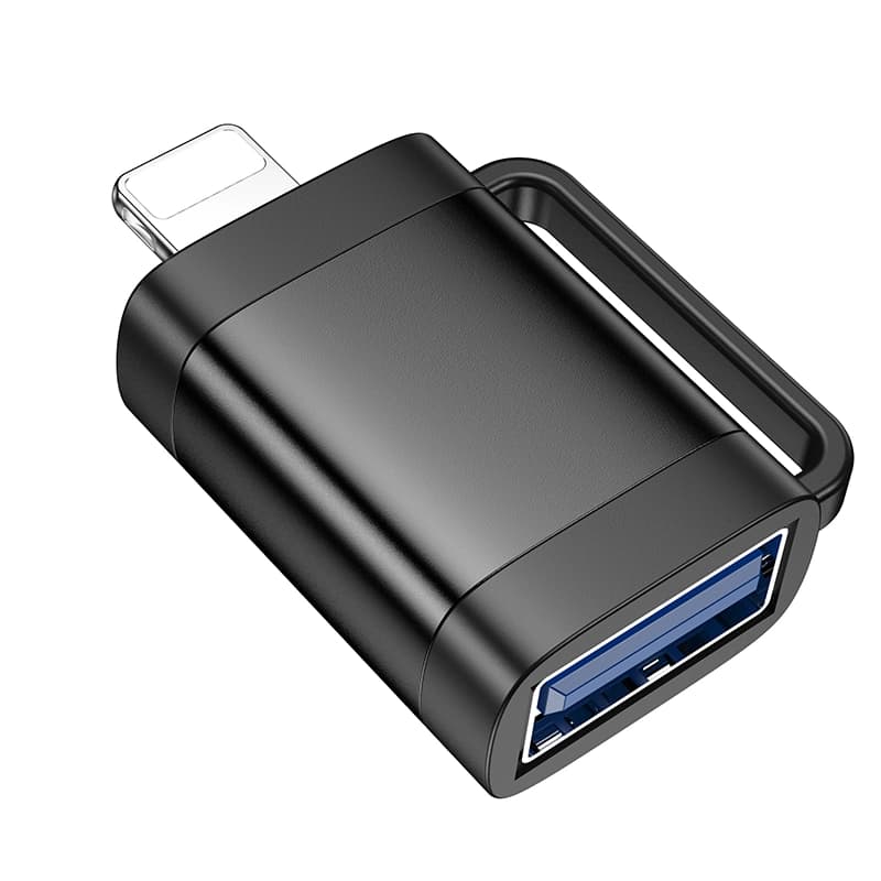 تبدیل OTG لایتنینگ به USB هوکو مدل UA31A — تصویر ۸