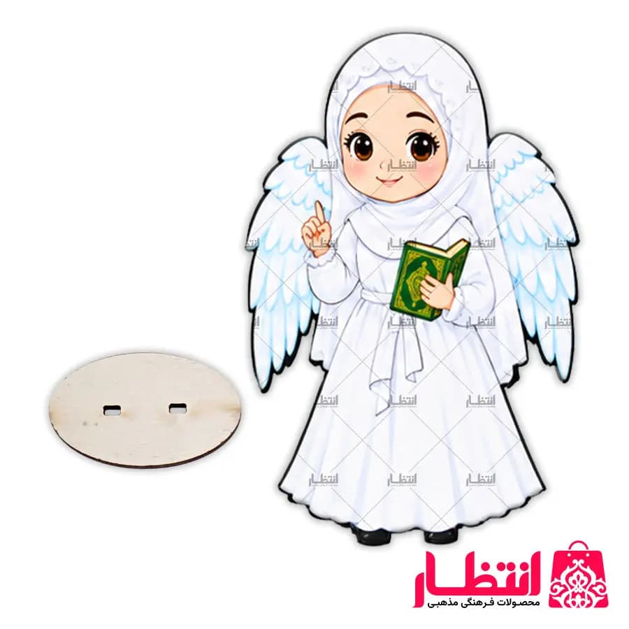 استند رومیزی طرح فرشته کد7 — تصویر ۲