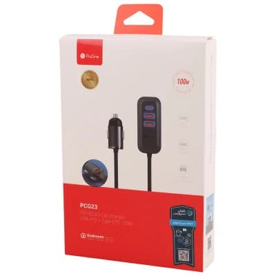 شارژر فندکی 100وات پرووان مدل PCG23 — تصویر ۱۲