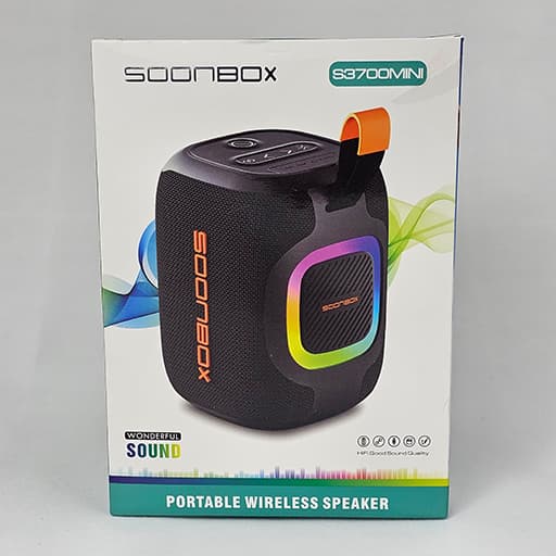اسپیکر برند SOONBOX مدل S3700 Mini — تصویر ۱۲