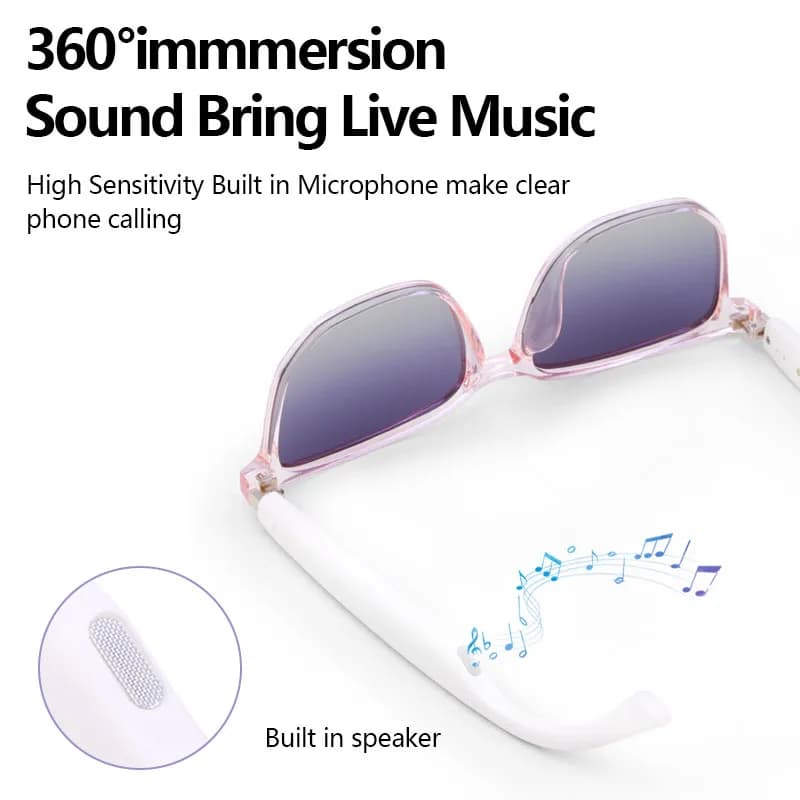 عینک آفتابی هوشمند پرووان Smart Bluetooth Sunglasses | مدل PSG49 — تصویر ۵