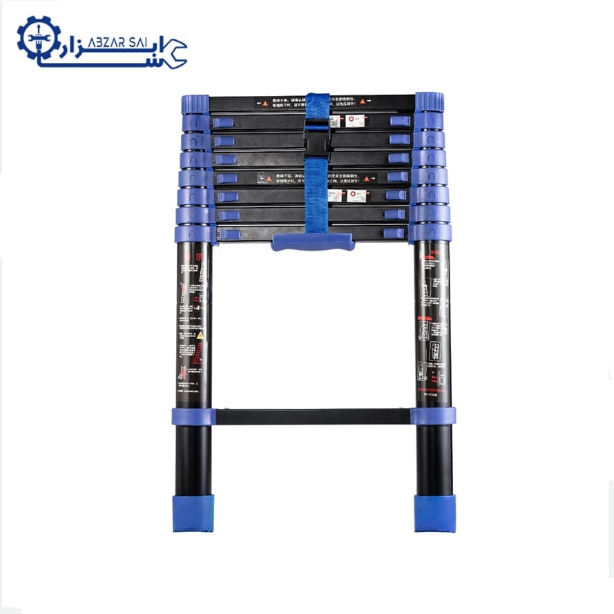 نردبان یک طرفه تلسکوپی آلومنیومی 3.80 متر دانمی کد 263138