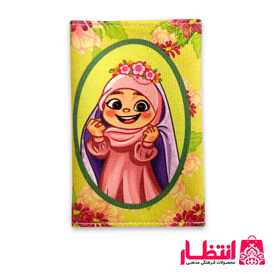 جلد دستمال جیبی دخترانه طرح تاج گل — تصویر ۳