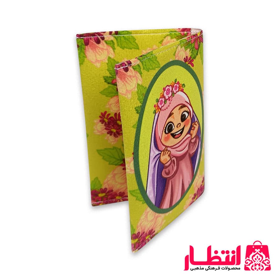 جلد دستمال جیبی دخترانه طرح تاج گل — تصویر ۴