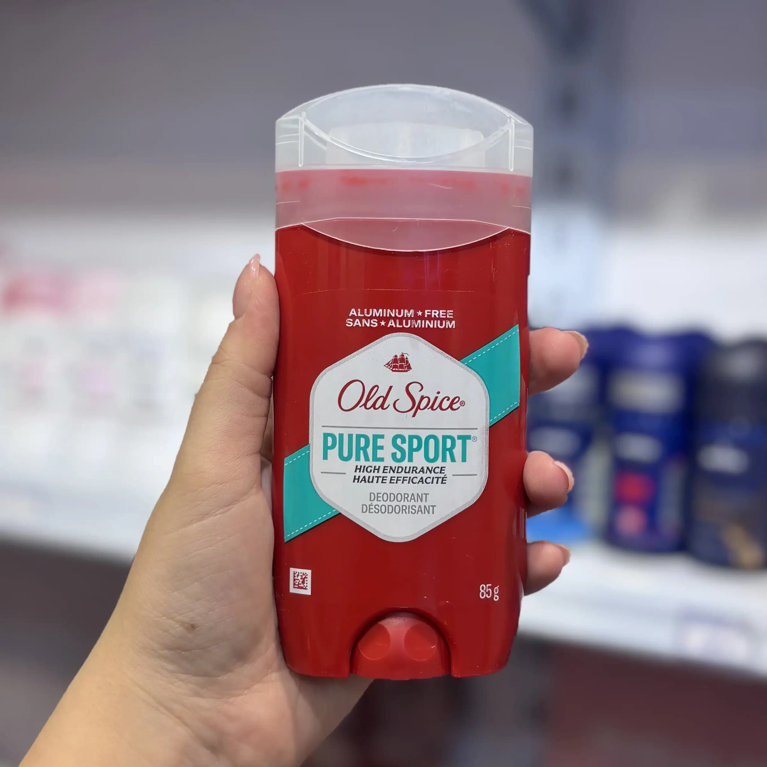 مام ضد تعریق اولد اسپایس مدل PURE SPORT حجم 85 میل (اصل) — تصویر ۲