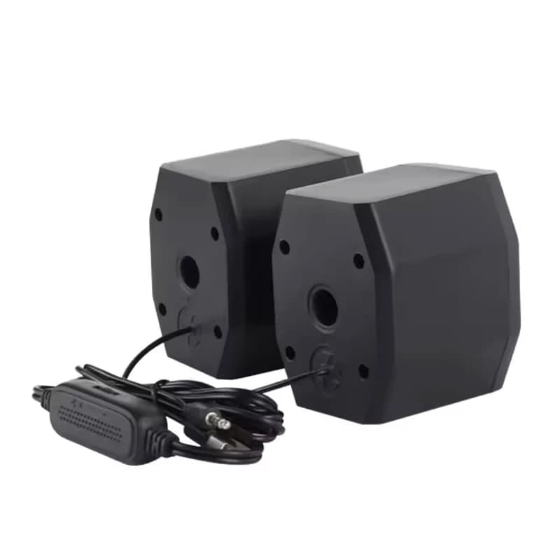 اسپیکر رومیزی دو تکه کیسونلی مدل A-101S | اسپیکر USB و AUX — تصویر ۲