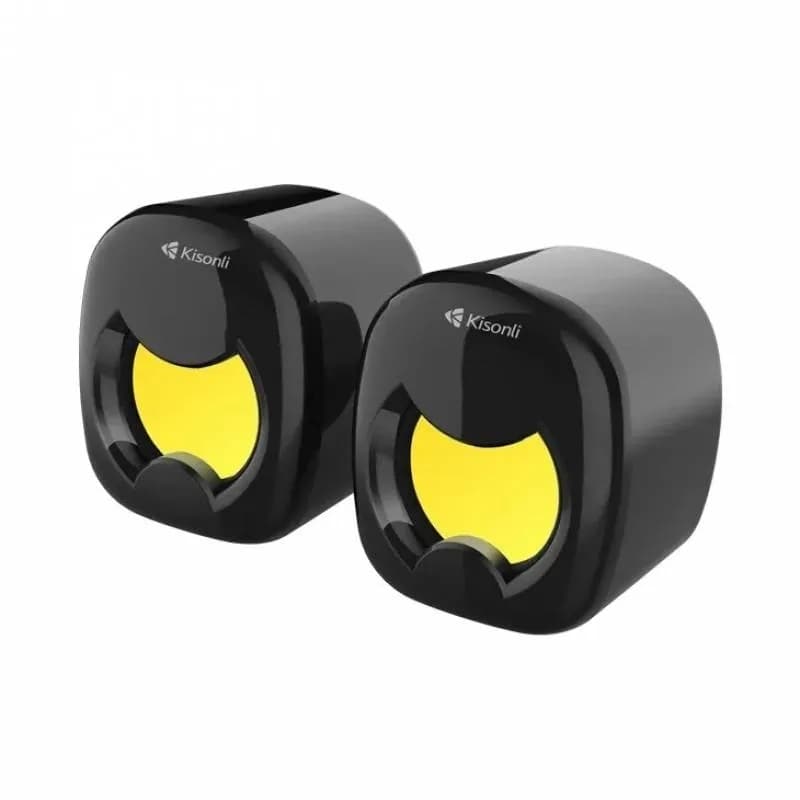 اسپیکر رومیزی دو تکه کیسونلی مدل A-202 | اسپیکر 2.0 USB و AUX