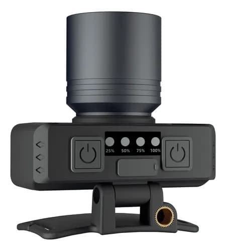 چراغ پیشانی تلسکوپی شارژی N-Light مدل XJ-608 | هدلایت زومدار LED — تصویر ۸