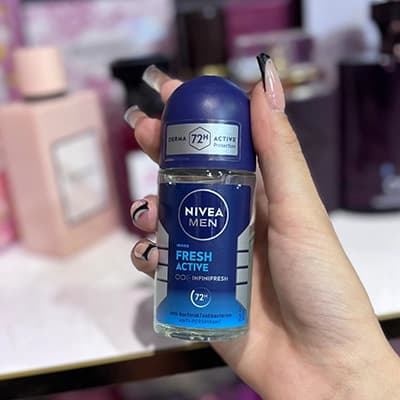 مام رول ضد تعریق مردانه نیوا Fresh Active اصل 72 ساعته — تصویر ۲