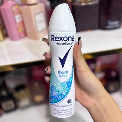 اسپری ضد تعریق زنانه رکسونا Shower Fresh اصل 48 ساعته — تصویر ۲