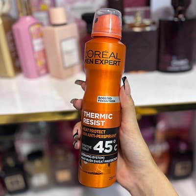 اسپری دئودورانت مردانه لورال مدل Thermic Resist اصل حجم 250 میل | 48 ساعته — تصویر ۲