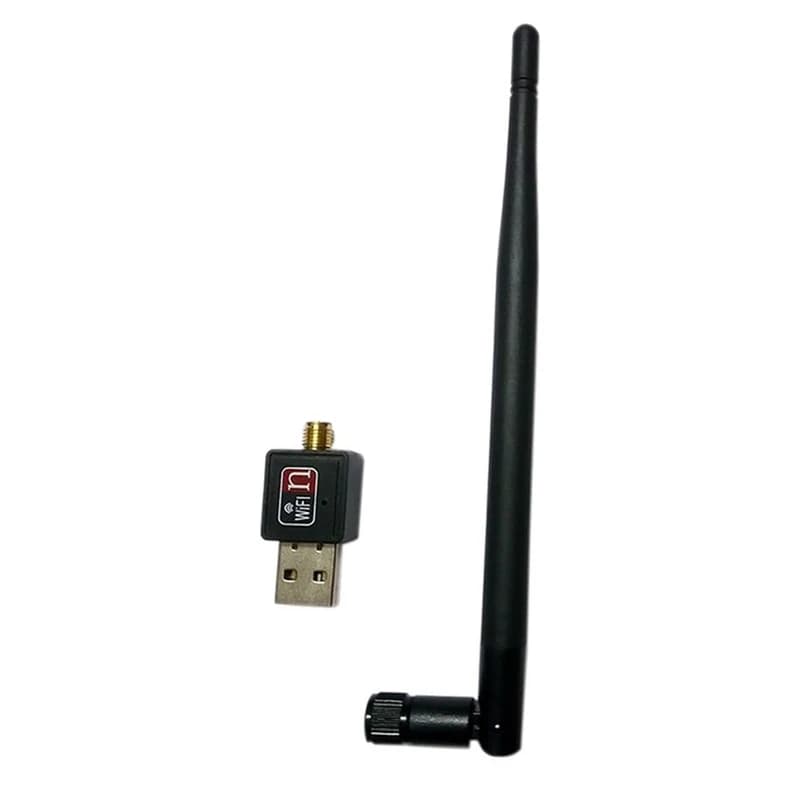 کارت شبکه 3.0 USB آنتن بلند 802 | دانگل وای‌فای با آنتن خارجی و سرعت 600Mbps