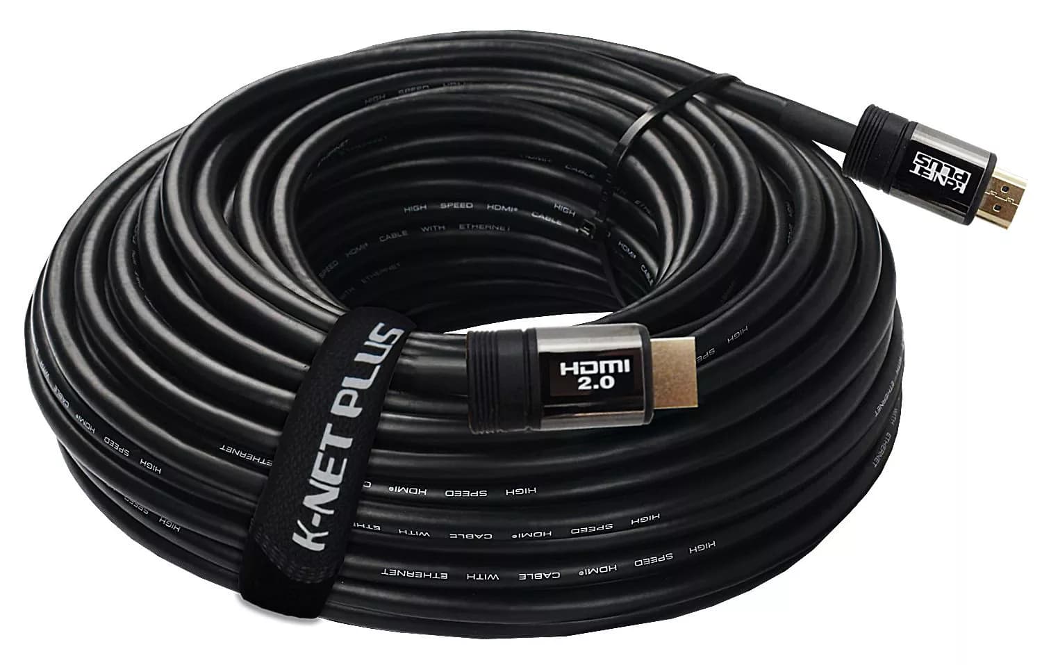 کابل HDMI 4K V2.0 کی نت پلاس مدل KP-A110 طول 40 متر — تصویر ۷