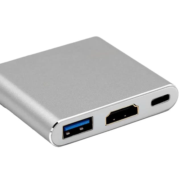 مبدل Type-C به HDMI و USB و PD کی نت مدل KNET K-CO17 — تصویر ۳