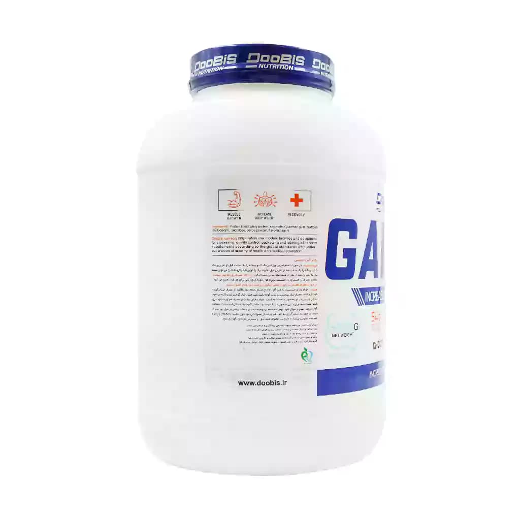 پودر گینر بیسکوییت شکلات 4500گرم دوبیس — تصویر ۲