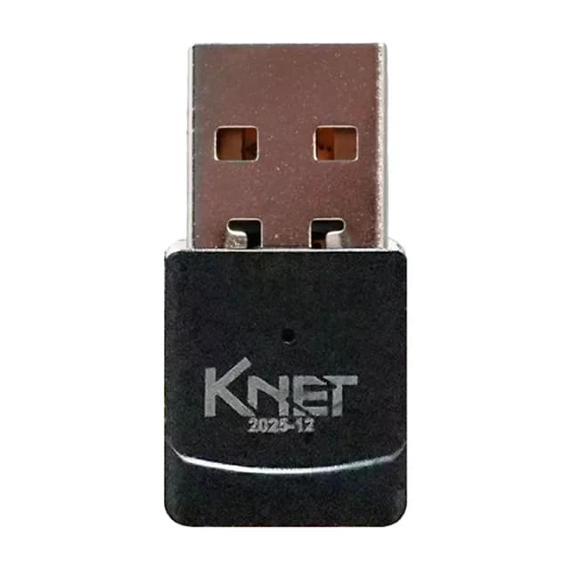 دانگل USB کارت شبکه کی نت مدل KNET K-W40 | آداپتور WiFi 600Mbps