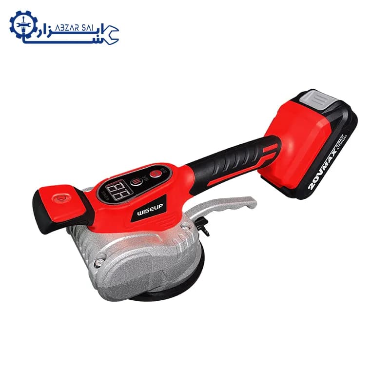 ویبره کاشی شارژی 21 ولت وایزاپ مدل 171424 | ویبراتور نصب سرامیک Wiseup — تصویر ۲