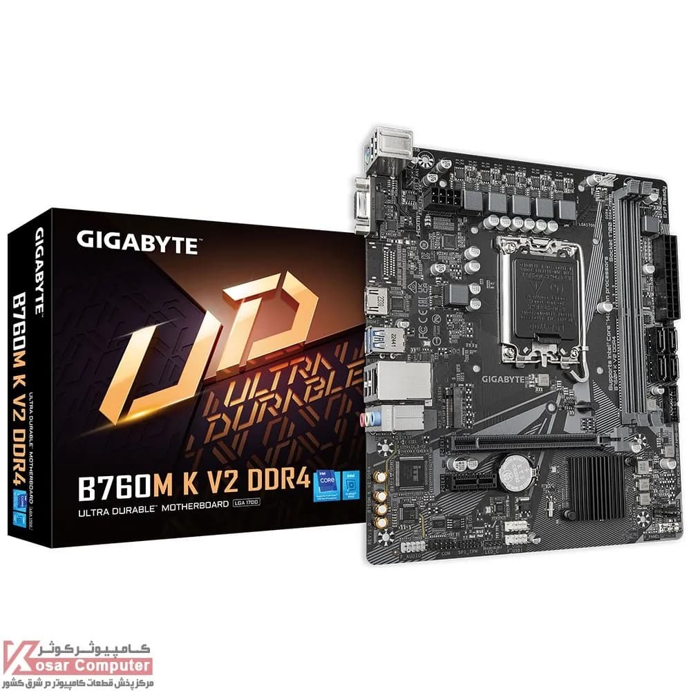 مادربرد گیگابایت B760M-K DDR4