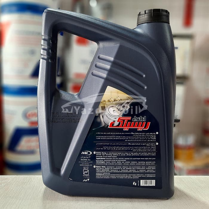 روغن موتور ایرانول ریسینگ 10W40 چهار لیتری — تصویر ۲