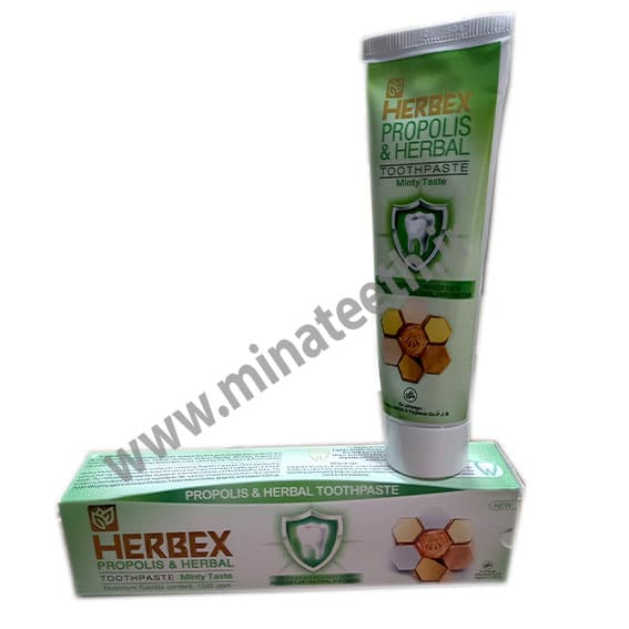 خمیردندان بره موم هربکس(herbex)100 گرمی — تصویر ۲