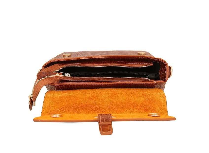 کیف چرم طبیعی زنانه مدل 9716B 3 — تصویر ۴