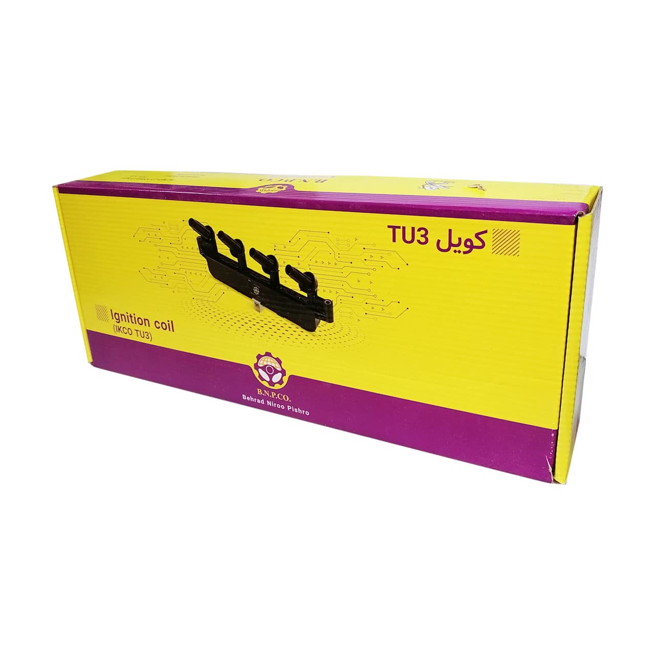 کویل TU3 پژو 206 تیپ 2 (4 پین) بهرام الکترونیک گستر — تصویر ۶