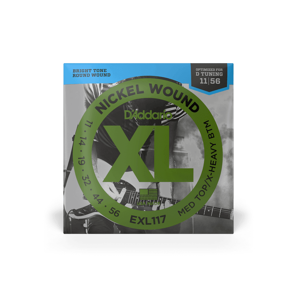 سیم گیتار الکتریک D’Addario XL NICKEL 11-56 — تصویر ۵
