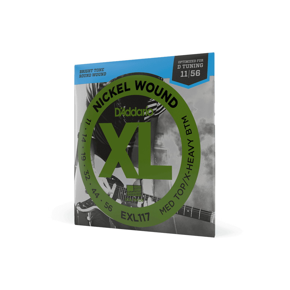 سیم گیتار الکتریک D’Addario XL NICKEL 11-56 — تصویر ۳