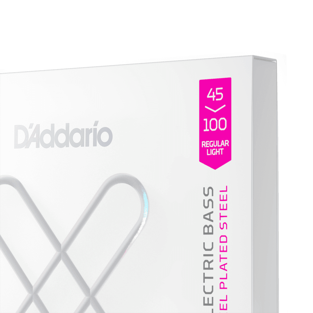 سیم گیتار بیس D’Addario XS NICKEL BASS 45-100 — تصویر ۸