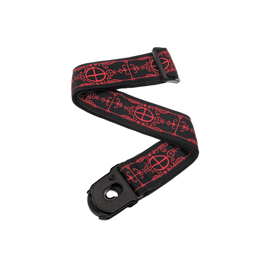 بند گیتار D’Addario PLANET LOCK GUITAR STRAPS Voodoo — تصویر ۴