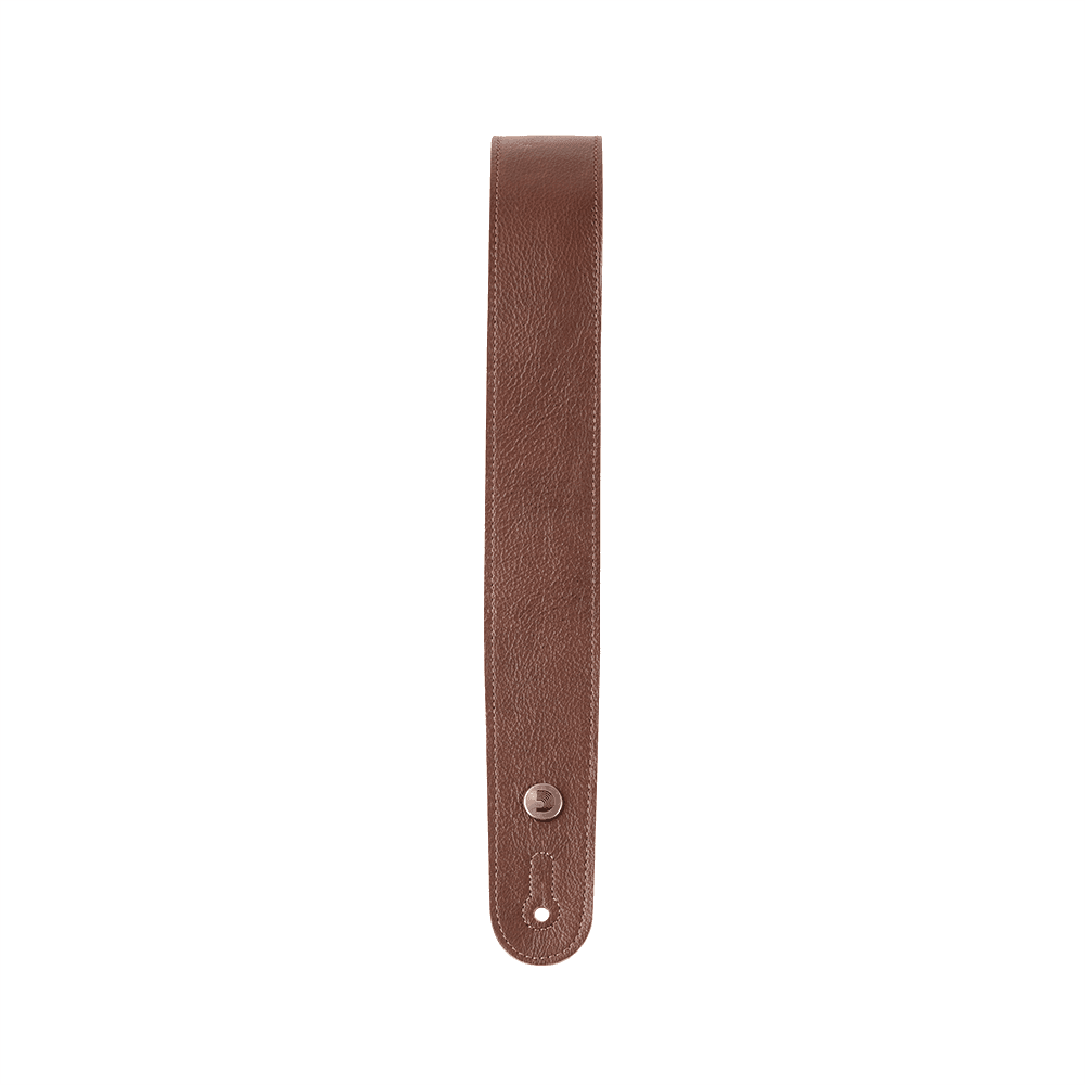 بند گیتار D’Addario GARMENT LEATHER GUITAR STRAP Brown — تصویر ۲