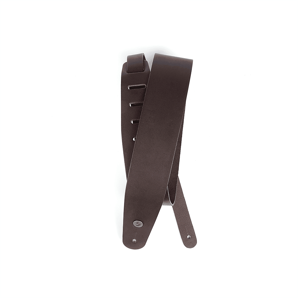 بند گیتار D’Addario DELUXE LEATHER GUITAR STRAP Brown — تصویر ۴