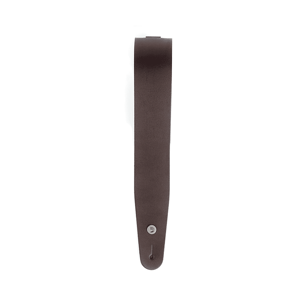 بند گیتار D’Addario DELUXE LEATHER GUITAR STRAP Brown — تصویر ۲