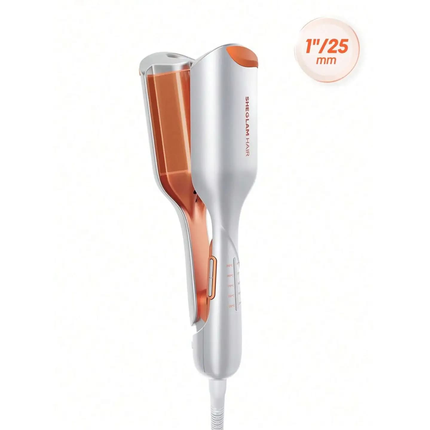 فر ساحلی شیگلم دستگاه ویو کننده مو مدل (Beach Babe Hair Waver) سایز 25 — تصویر ۴