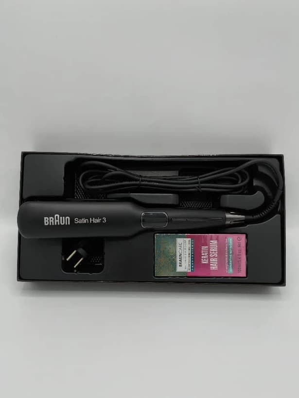 اتو مو براون مدل Satin Hair 3 3805 | Braun Hair Straightener — تصویر ۲