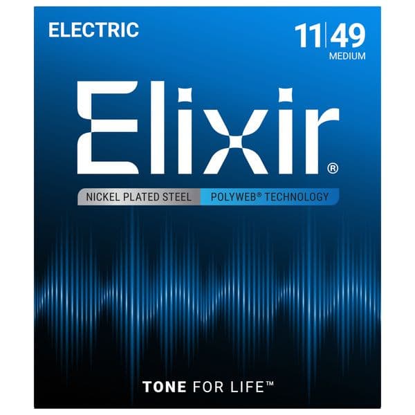 سیم گیتار الکتریک ELIXIR POLYWEB 11-49 — تصویر ۴