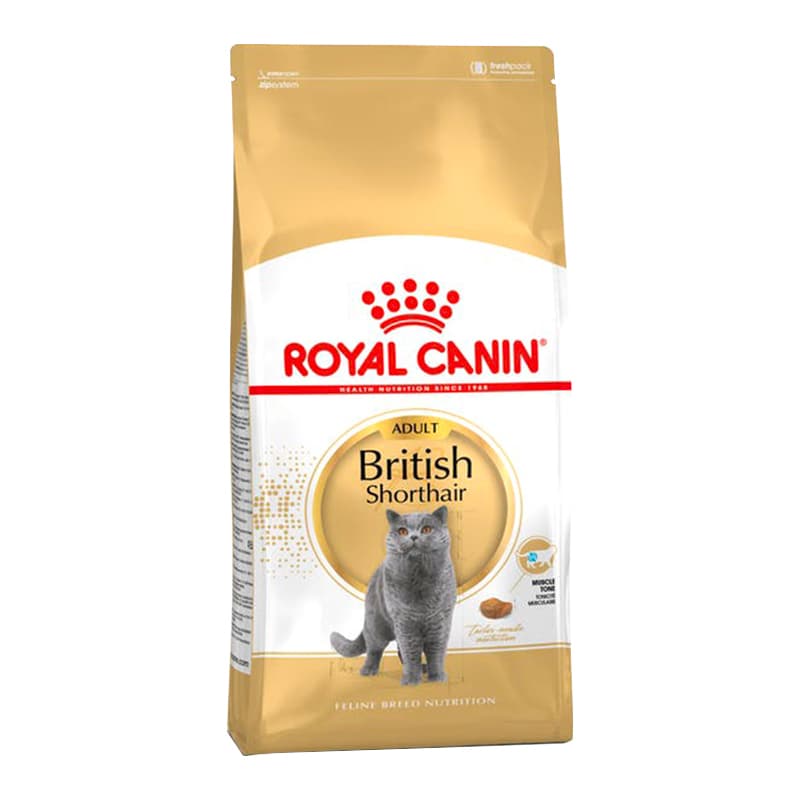 غذای خشک گربه بالغ بریتیش رویال کنین 2 کیلوگرم British Adult ( اصل فرانسه )
