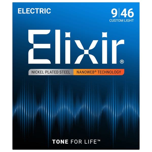 سیم گیتار الکتریک ELIXIR NANOWEB 9-46 — تصویر ۴