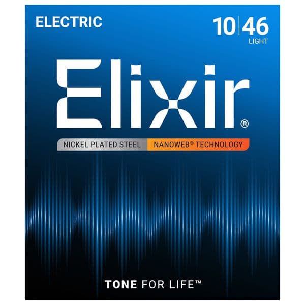 سیم گیتار الکتریک ELIXIR NANOWEB 10-46 — تصویر ۴