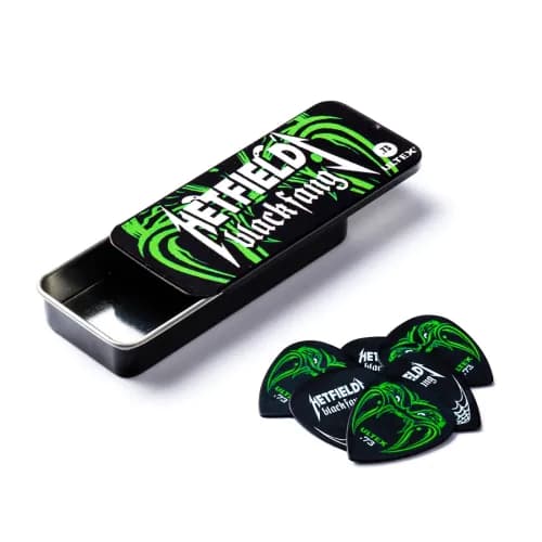 پیک گیتار DUNLOP HETFIELD’S BLACK FANG PACK6 PICK .73mm