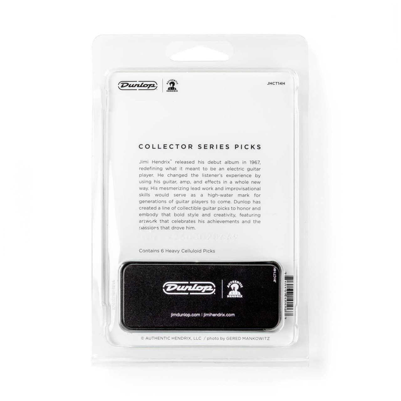 پیک گیتار DUNLOP JIMI HENDRIX PICK TIN — تصویر ۹